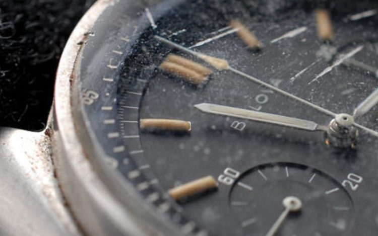 月面ミッションの影響と思われる傷