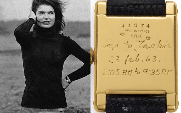 ジャクリーン・ケネディ・オナシスさんのカルティエ・タンク