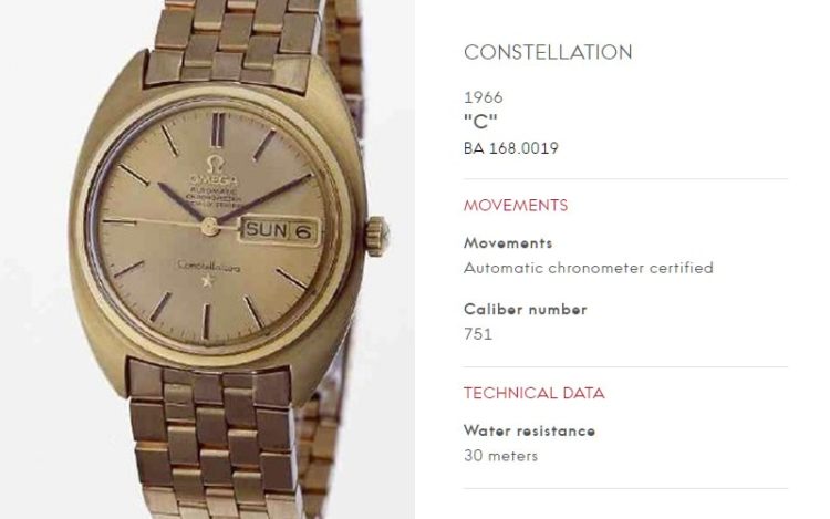 オメガ　コンステレーションC　1966