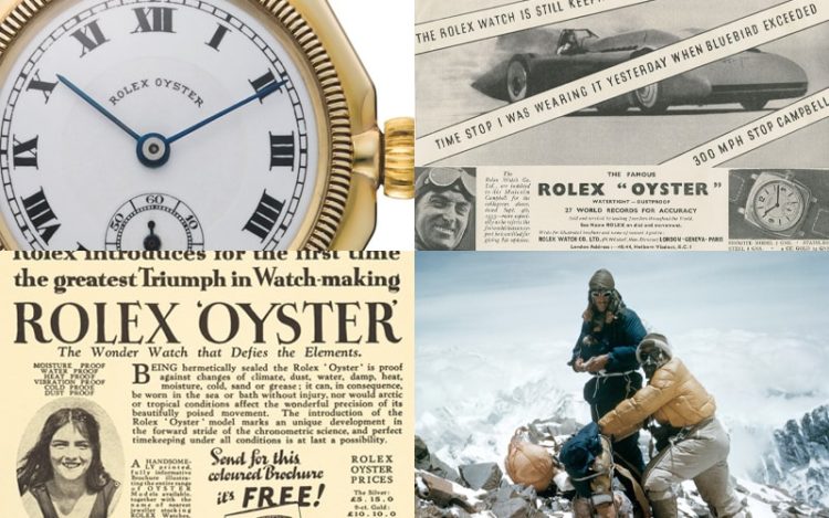 ロレックスの広告
