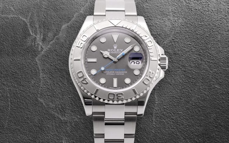 ロレックス　ヨットマスター ロレジウム116622　ダークロジウム