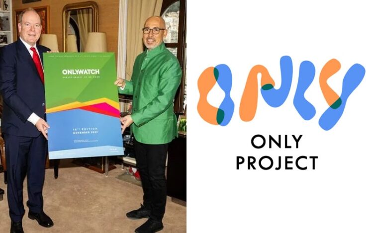 モナコ大公アルベール 2世とリュック ペタヴィーノ