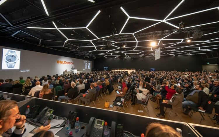 オンリーウォッチ オークションの様子