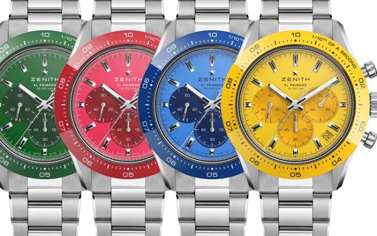 ゼニス クロノマスタースポーツ オンリーウォッチ 4本セット