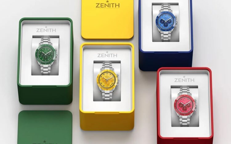 ゼニス クロノマスタースポーツ オンリーウォッチ 4本セット