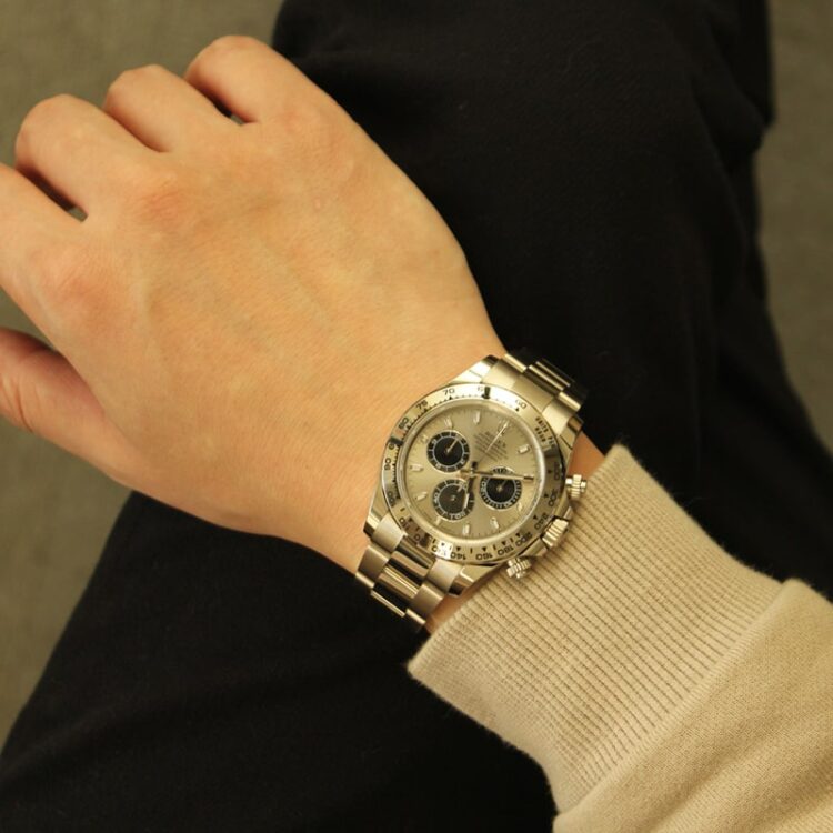 ロレックス デイトナ ref.116509 スチール サイズ感　着用写真サンプル